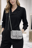 JIMMY CHOO Cheri Contntal Glitter Bag image 1