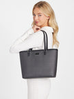 Guess Hilda Logo Tote - Black image 1