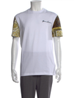 VERSACE Graphic Print Crew Neck T-Shirt image 2