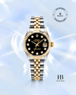 [Store Display]Rolex Datejust Black Diamond Dial Jubilee 36 mm