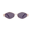 [AT DELHI] CELINE Triomphe Metal 02 Sunglasses In Metal CL 40254U 28A 54 - Rose Gold image 1