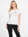 GUESS Eco Athalia Butterfly Tee - White image 0