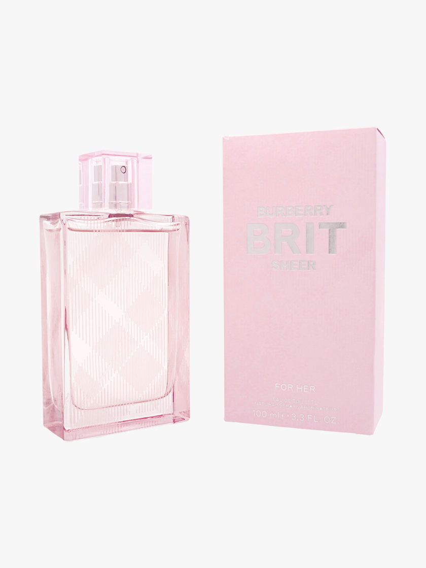 BURBERRY  Brit Sheer / EDT Spray 3.3 oz (100 ml) image 0