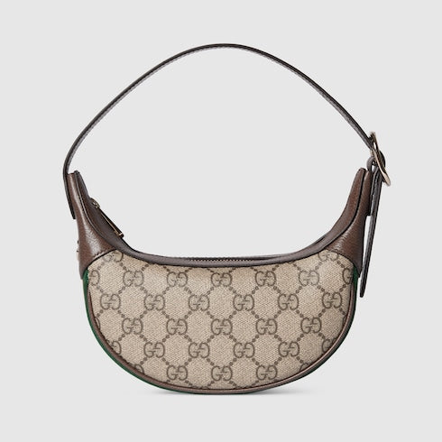 GUCCI Ophidia Small Shoulder Bag - Beige And Dark Brown image 1