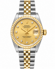 [Store Display] ROLEX Datejust Champagne Diamond Jubilee Yellow Gold Stainless Steel 31 mm