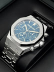 Audemars Piguet Royal Oak Chronograph 26240ST.OO.1320ST.05 Stainless Steel Grande Tapisserie Blue Dial 41mm