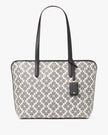KATE SPADE Signature Spade Flower Large Tote - Black Multi image 0