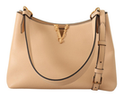 VERSACE Calf Leather Small Hobo Shoulder bag - Beige image 4