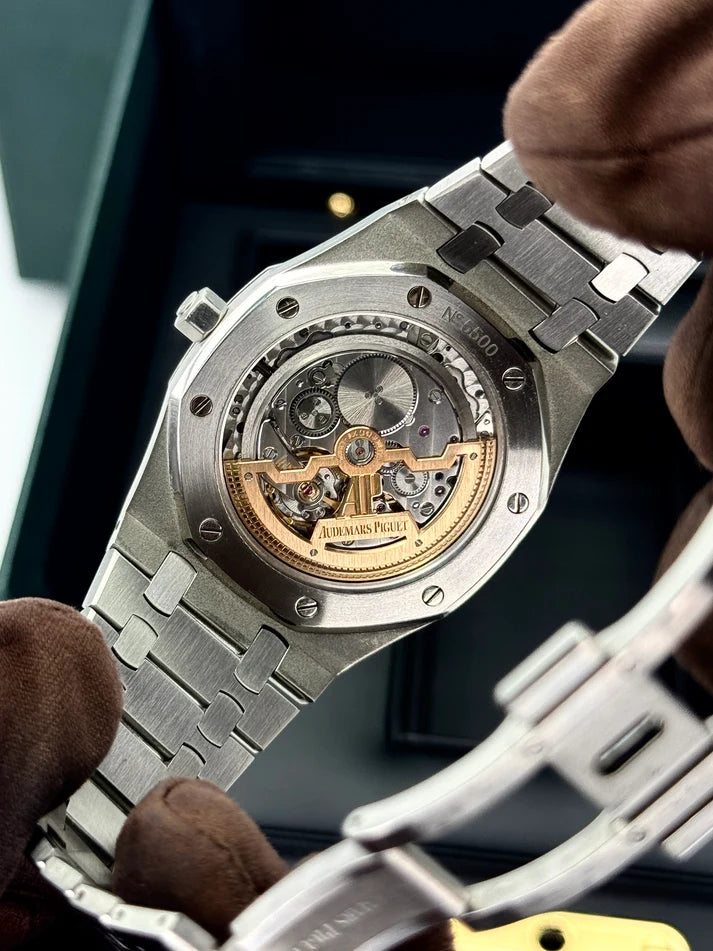 Audemars Piguet Royal Oak 15202ST.OO.1240ST.01 Stainless Steel  Bleu Nuit Dial 39mm