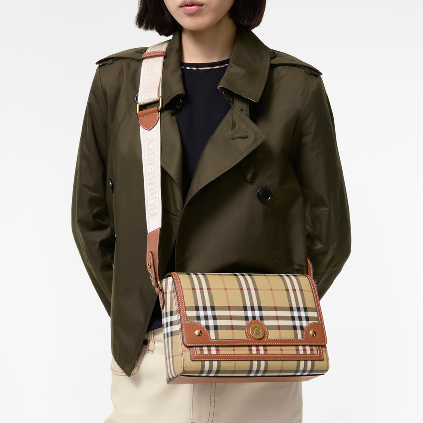 BURBERRY Note Bag - Briar Brown