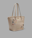 KARL LAGERFELD Adele Tote With Karl Art - Beige image 2