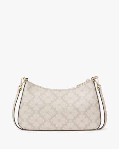 KATE SPADE Signature Spade Flower Medium Convertible Crossbody - Dark Beige Multi ( Arriving In Delhi ) image 2