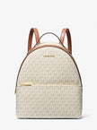 [AT DELHI] MICHAEL KORS Sheila Medium Logo Backpack - Vanilla image 0