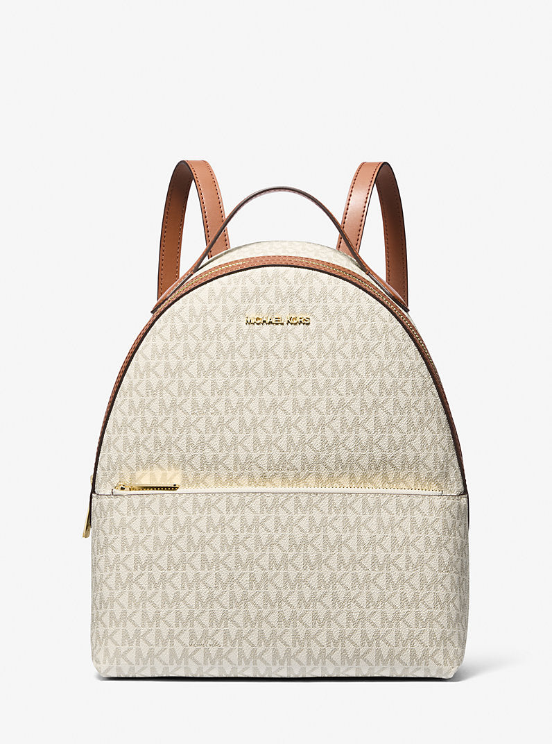 [AT DELHI] MICHAEL KORS Sheila Medium Logo Backpack - Vanilla image 0