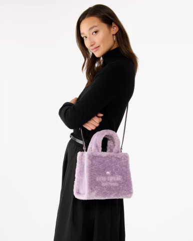 KATE SPADE Ellie Faux Fur Small Tote image 1