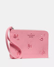 KATE SPADE Lucy Floral Wristlet - Grapefruit Soda (Arriving In Delhi) image 1