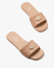 KATE SPADE Kendall Smooth Leather Slide Sandal image 3