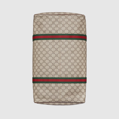 GUCCI Large Size Travel Bag With Web Stripe image 1