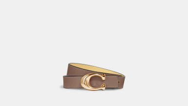 COACH Hardware Buckle Reversible Belt, 25 Mm image 1
