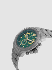 VERSACE New Chrono Chronograph Quartz Green Dial Men's Watch image 1