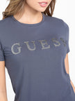 GUESS Pepper Metallic Logo Tee - Grey image 2