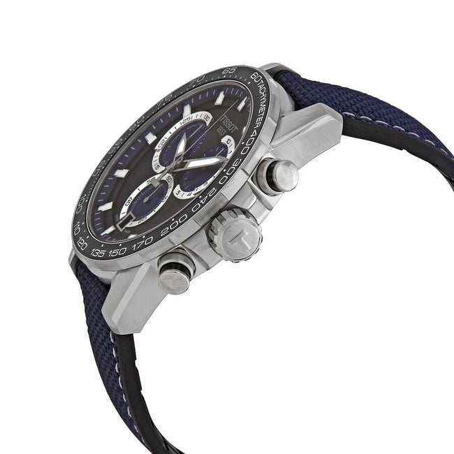 TISSOT Supersport Chronograph Quartz Black Dial Men's Watch image 1