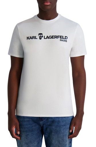 KARL LAGERFELD Core Logo Graphic T-Shirt image 2