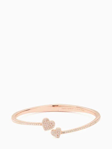 KATE SPADE Yours Truly Pave Open Hinge Cuff image 0