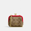 COACH Nora Kisslock Card Case In Signature Canvas image 3