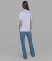KARL LAGERFELD Round Head Duo Tee - White image 2
