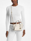 MICHAEL KORS Avril Extra-Small Leather Satchel - Lt Cream image 1