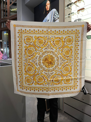 VERSACE Gorgeous Vintage Atelier Versace Scarf image 0