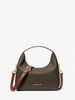 MICHAEL KORS  Ember Small Signature Logo Messenger Bag - Brown image