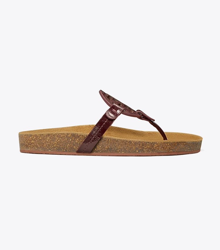 [AT DELHI] Miller Cloud Sandal - Plum Natural image 2