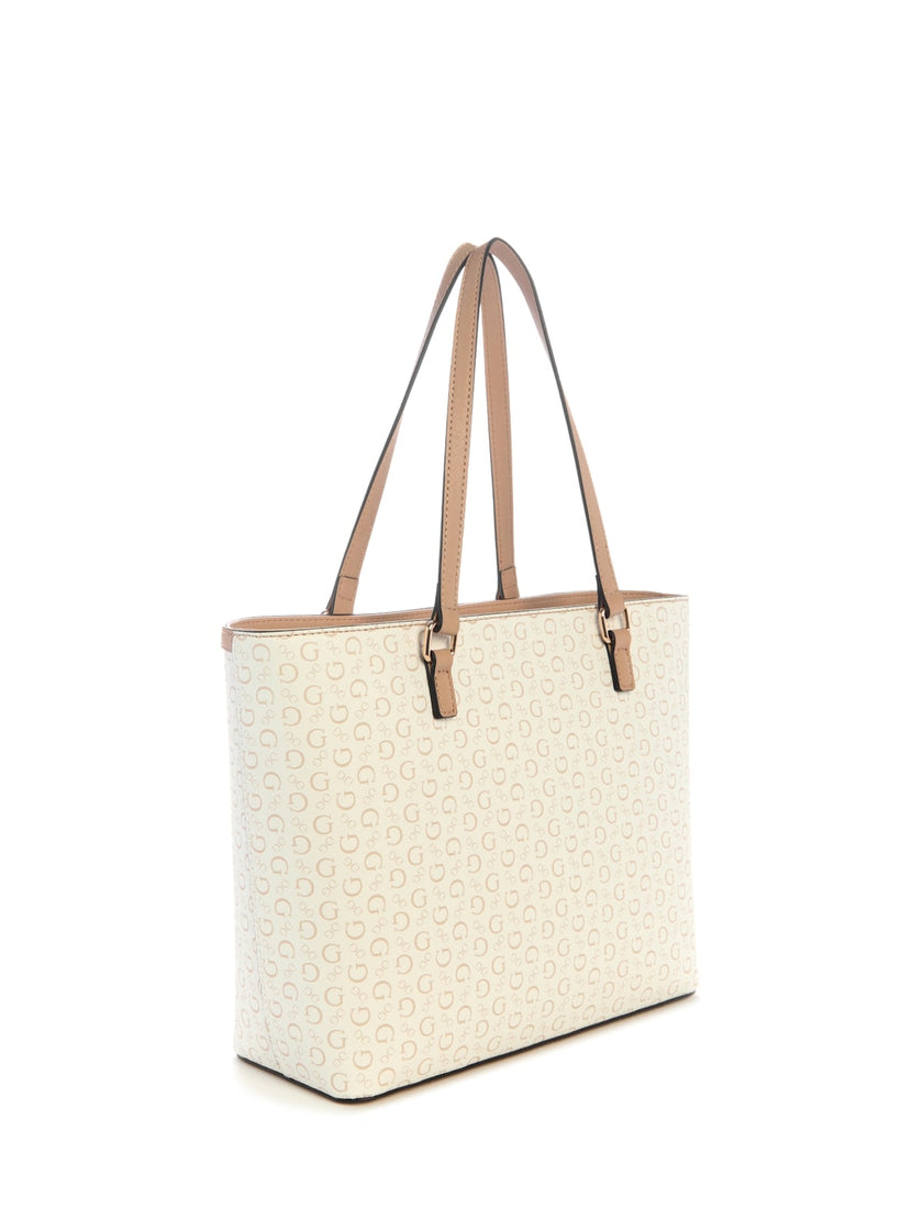 Guess Hilda Logo Tote - White image 2