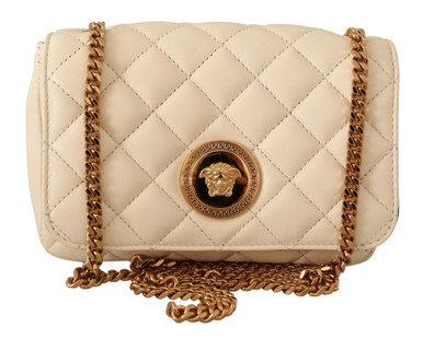 Medusa Nappa Quilted Leather Chain Crossbody image 18