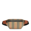 BURBERRY Archive Beige Icon Stripe E-canvas Sonny Bum Bag image 3