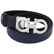SALVATORE FERRAGAMO Ladies Reversible And Adjustable Gancini Belt image 1