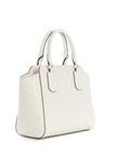 Guess Gemma Logo Satchel - White image 1