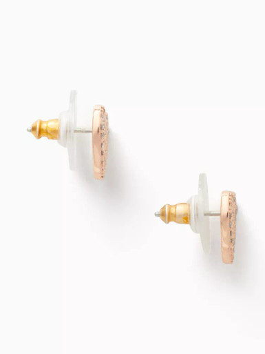KATE SPADE  Yours Truly Pave Heart Studs image 0