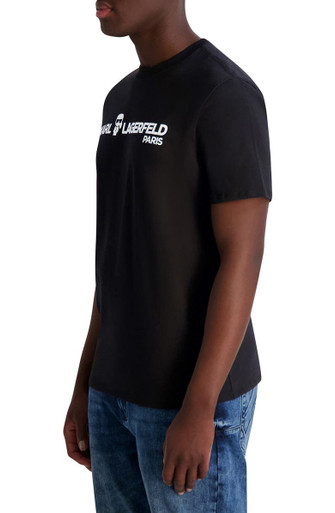 KARL LAGERFELD Core Logo Graphic T-Shirt image 3