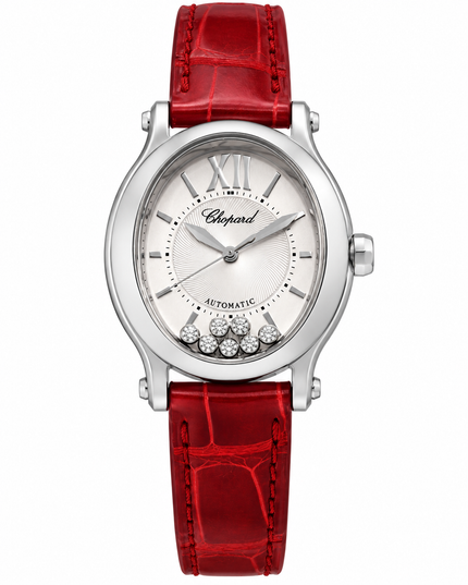 [Brand New] CHOPARD Happy Sport Oval Automatic Silver 29MM