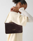 KATE SPADE Madison Croc Embossed Willow Medium Convertible Crossbody  (Arriving In Delhi ) image 3