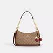 COACH Teri Shoulder Bag In Signature Canvas Gold/Tan/Brown image 0