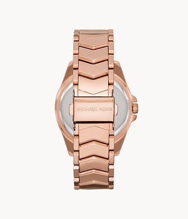 MICHAEL KORS   Women's Whitney Three-Hand Rose Gold-Tone Stainless Steel Watch image 1