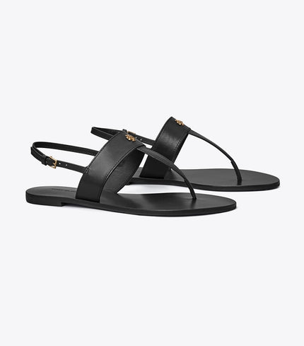[AT DELHI] TORY BURCH Capri Thong Sandal - Perfect Black image 0