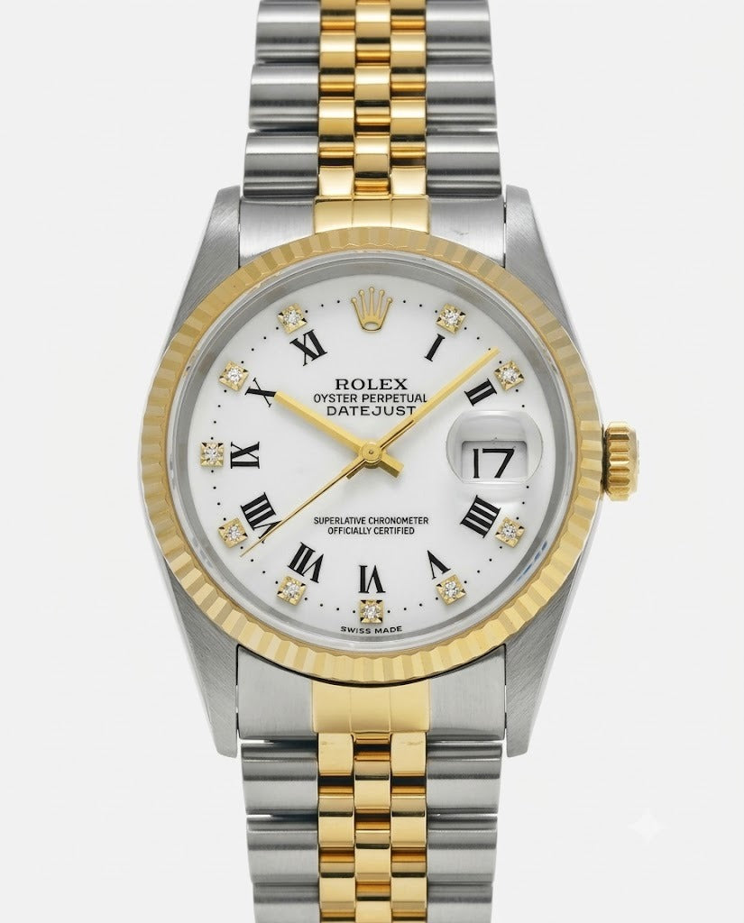 [Store Display] Rolex Datejust White Diamond 36mm