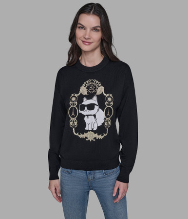 KARL LAGERFELD Rococo Choupette Sweater image 2
