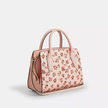 COACH Andrea Carryall Bag With Rose Print image 1