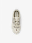 MICHAEL KORS Lexi Embellished Mixed-Media Sneaker image 2